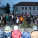 Adventi gyertyagyújtás Szanyban.