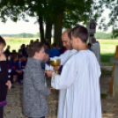 Iskolások zarándoklata Szanyban a Szent Anna Kápolnához