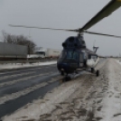 Az ORFK légifelvételei a közlekedési káoszról az M1-es autópályán