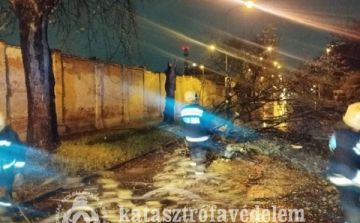 Több napig tombolt a szélvihar a megyében