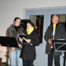 Adventi gyertyagyújtás Szanyban.