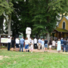 Búcsú napi szentmise Szanyban a Szent Anna kápolnánál.