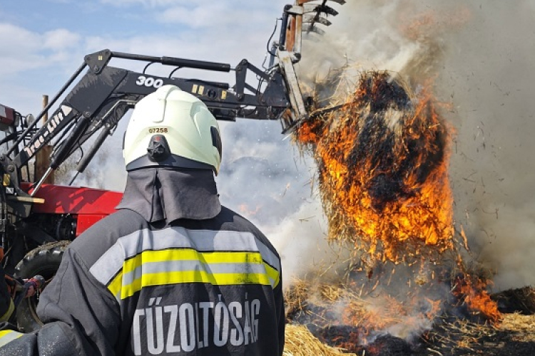 Aratás van, fokozott a tűzveszély