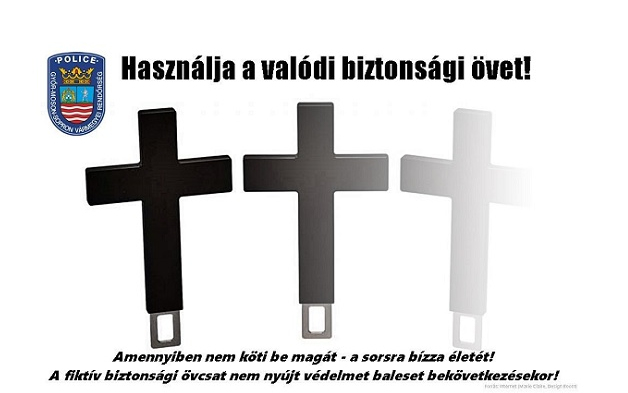 A biztonsági öv életet ment!