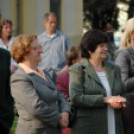 Műsor és fogadás az ünnepi szentmise után Szanyban