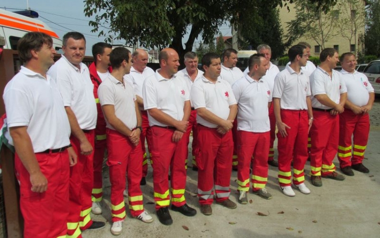 Átadták Csornán a felújított mentőállomást