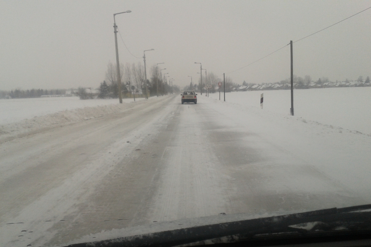 Ilyen volt délelőtt a 85-ös főút - videó