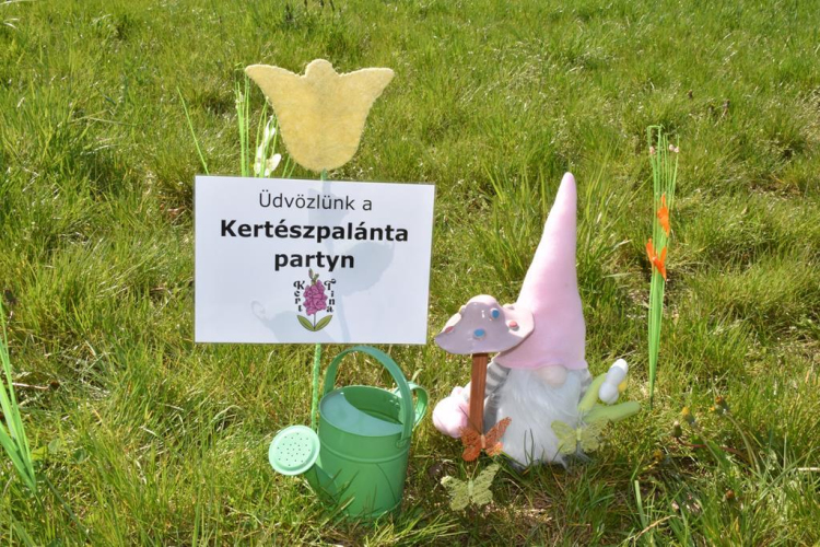 Kertészpalánta Party Szanyban.