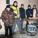 Sertést vágtak a Szany SE. labdarúgói.