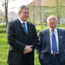 Műsor és fogadás az ünnepi szentmise után Szanyban