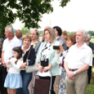 Búcsú napi szentmise Szanyban a Szent Anna kápolnánál.