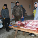 Sertést vágtak a Szany SE. labdarúgói.