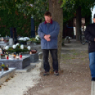 Mindenszenteki szentmise  a szanyi Dózsa Gy. utcai temetőben.