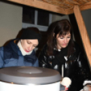 Karácsonyi vásár a szanyi templom melletti vásártéren.