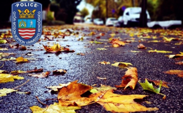 Fokozott figyelemmel közlekedjenek az őszi utakon!