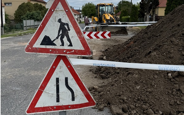 Felújítás miatt több hétig forgalomkorlátozásra lehet számítani Kapuváron