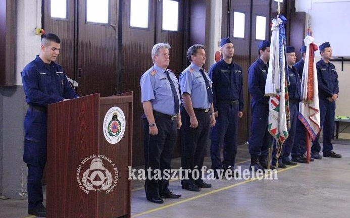 Kapuváron szolgáló tűzoltók is kaptak elismerést
