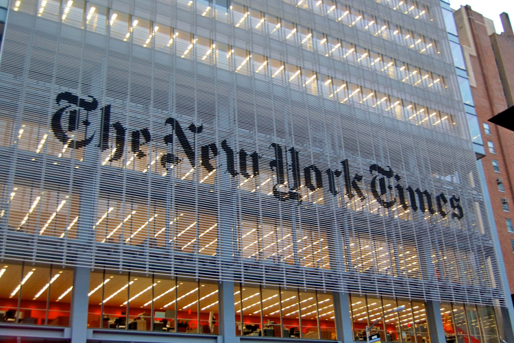 Megvásárolná a The New York Times című lapot egy kínai milliárdos
