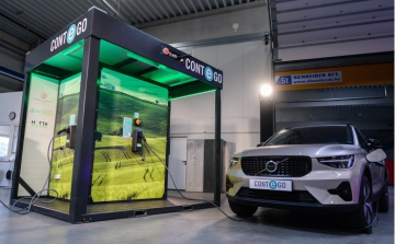 Mobil elektromosgépjármű-töltőállomást mutattak be Székesfehérváron