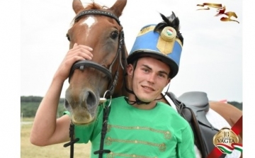 Remekül helytállt az ifjú győrsövényházi lovas a Nemzeti Vágtán
