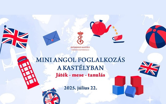 Mini angol foglalkozás az Eszterházy-kastélyban