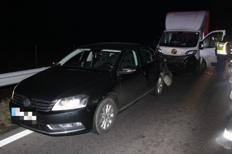 Pillanatnyi figyelmetlenségből lett a baleset