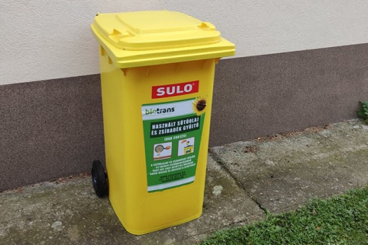 Rábatamásiban gyűjtik a használt sütőolajat