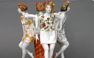 Szávosz Katalin kerámiái és grafikái kiállításon