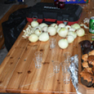 Sertést vágtak a Szany SE. labdarúgói.