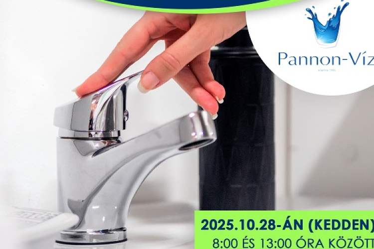 Kedden nem lesz víz Kapuvár egy utcájában