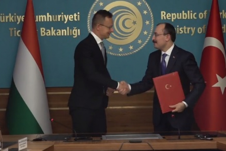 Megalakult a magyar-török gazdasági és kereskedelmi bizottság