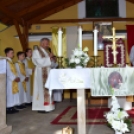 Ünnepi búcsúi szentmise a Szent Anna kápolnánál Szanyban.