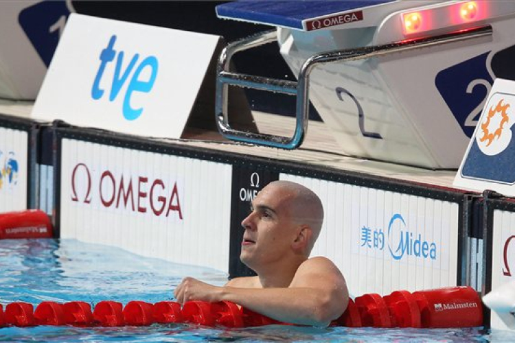 Vizes vb - Cseh László ezüstérmes 100 méter pillangón