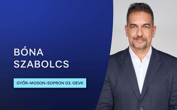 Döntött a Rábaköz, Bóna Szabolcs lesz a Tisza Párt képviselőjelöltje