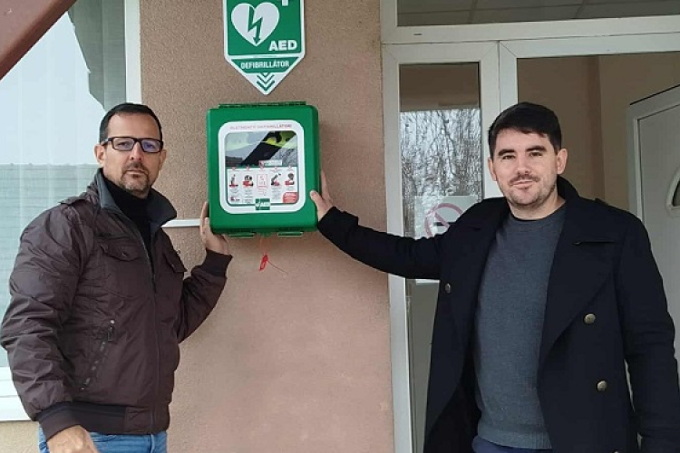 Életmentő készülék Jobaházán