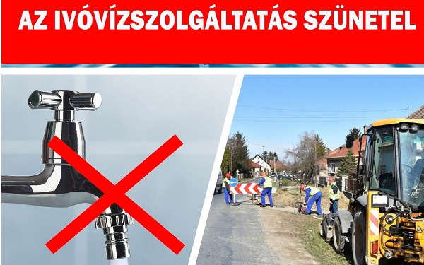 Holnap délelőtt nem lesz víz Kapuvár egy részén