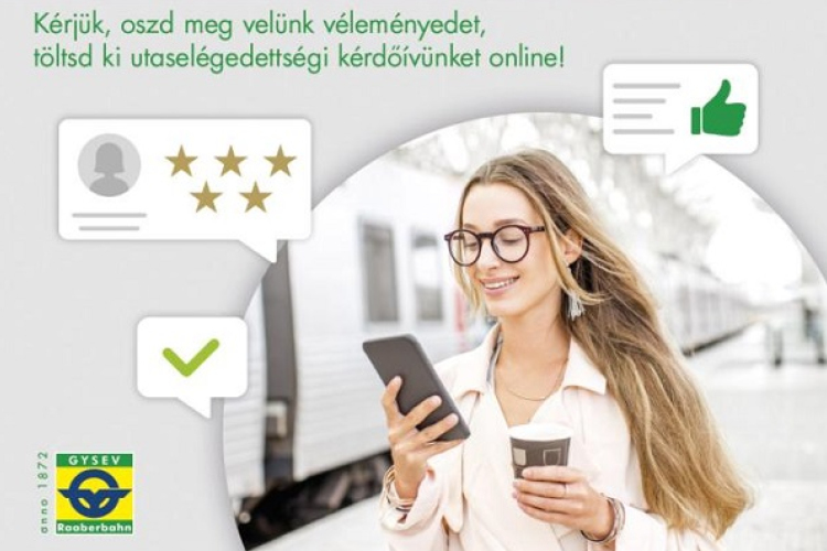 Utaselégedettség felmérés a GYSEV-nél