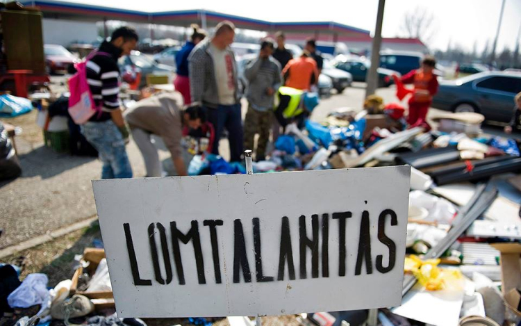 Lomtalanítás és elektronikai hulladék gyűjtés Páliban