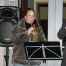 Adventi gyertyagyújtás Szanyban.