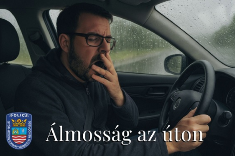 Álmosság az úton - Esőben még veszélyesebb