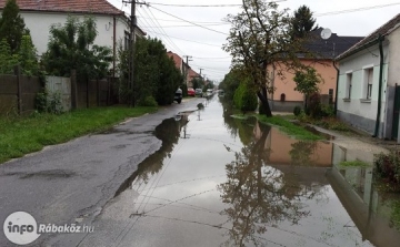 Az Európai Unió támogatásából valósul meg Csorna dél-keleti részének csapadékvíz-rendezése