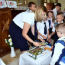 Szany Nagyközségben is megkezdődött az iskolai év Veni Sancte szentmisével a Szent Kereszt megtalálása templomban.