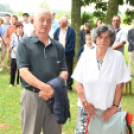 Búcsú napi szentmise Szanyban a Szent Anna kápolnánál.
