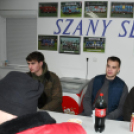 Sertést vágtak a Szany SE. labdarúgói.