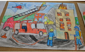Újra várja a tűzoltóság a gyerekek rajzait, verseit, meséit