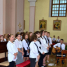 Szany Nagyközségben is megkezdődött az iskolai év Veni Sancte szentmisével a Szent Kereszt megtalálása templomban.