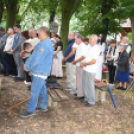 Búcsú napi szentmise Szanyban a Szent Anna kápolnánál.