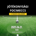 Jótékonysági focimeccs Szanyban