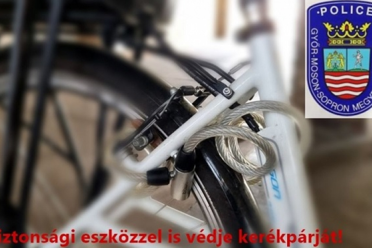 Tegyen meg mindent, hogy az Ön kerékpárját ne tudják ellopni!