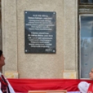 Dr. Kokas Klára zenepedagógus emléktáblájának megáldása Szanyban